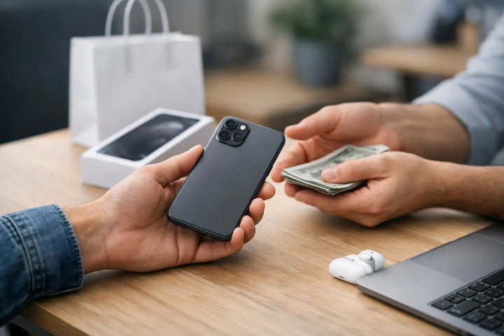 Eksempel på køb af brugt iPhone