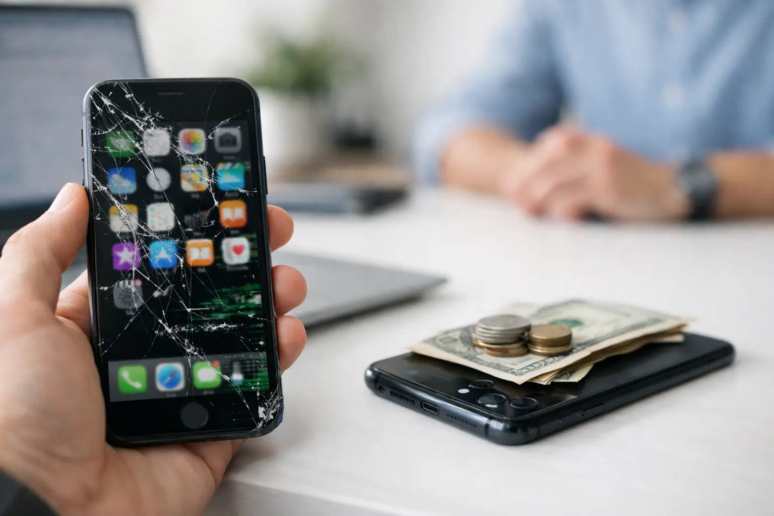 Kan man sælge en defekt iPhone? Ja, ofte