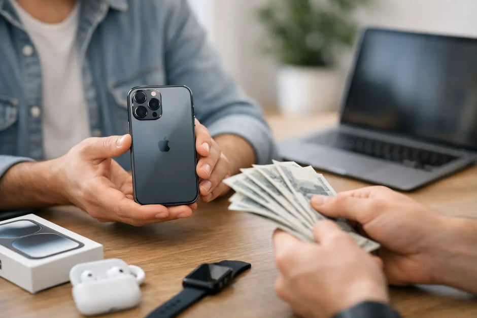 Sælg iPhone trygt og få mest muligt for den