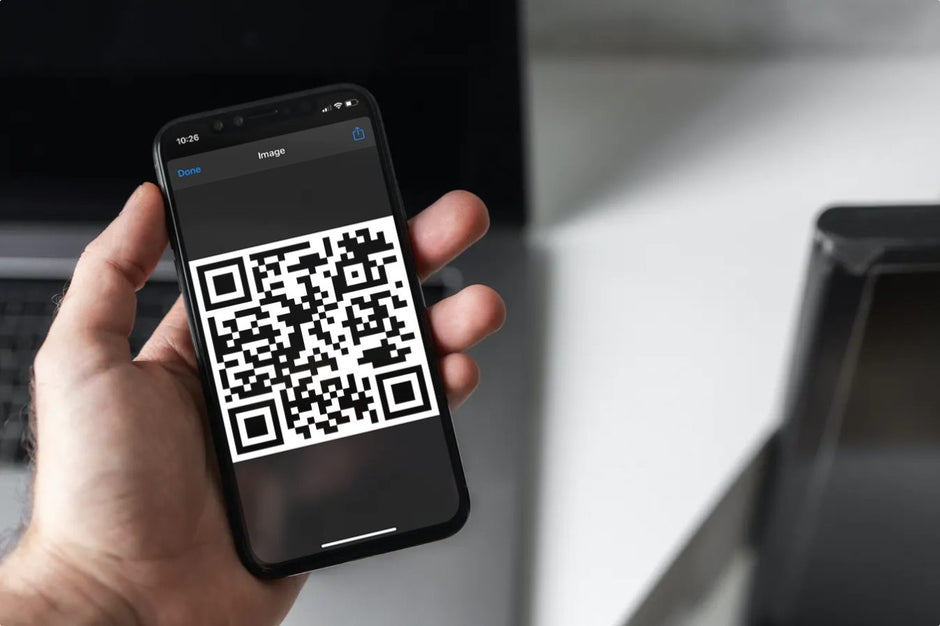 Scan en QR-kode med din iPhone, iPad eller iPod touch