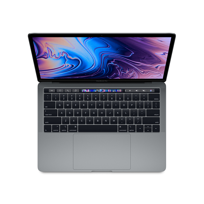 Brugt MacBook Pro 13,3" (2020) 512 GB, Space Grey, 4 Thunderbolt