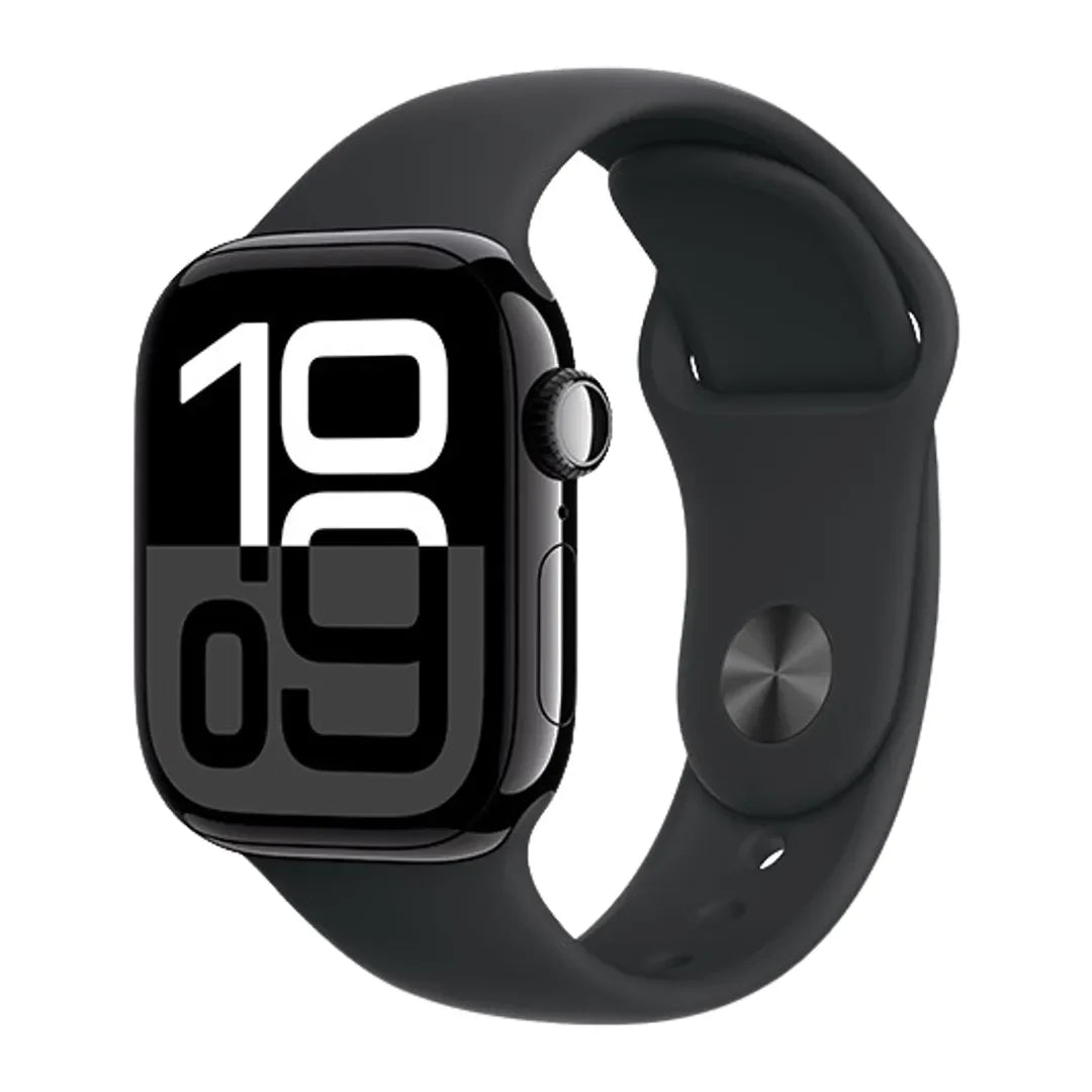 Brugt Apple Watch 10 / Alu / 46mm / GPS i Jet Black fra Apple – testet og certificeret hos Green.dk