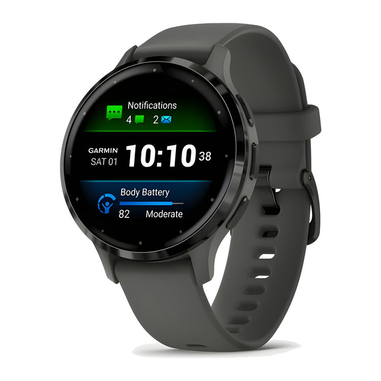Brugt Garmin Venu 3S 41mm i Grå fra Garmin - testet og certificeret hos Green.dk