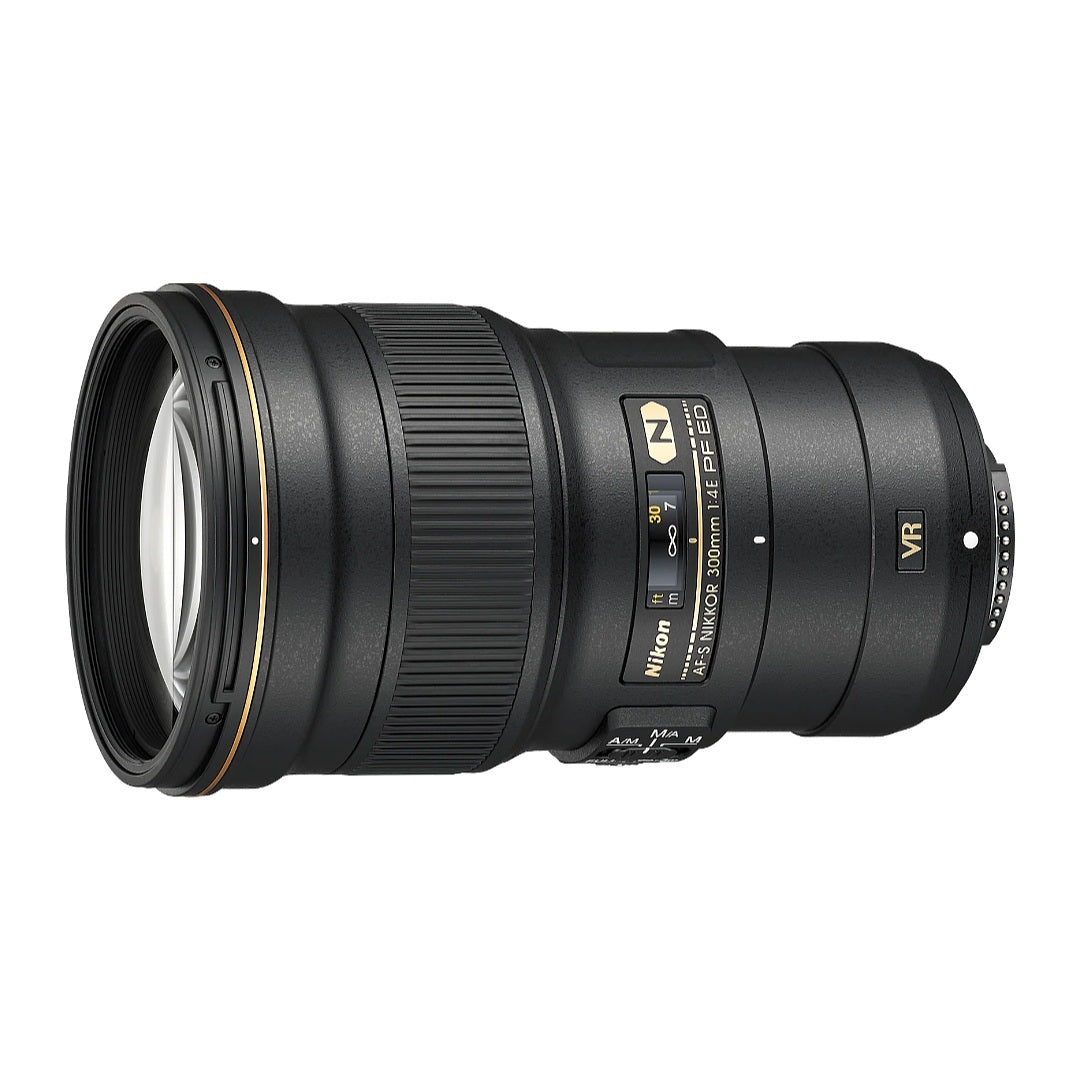 Brugt Nikon AF-S NIKKOR 300mm f/4E PF ED VR i sort fra Nikon - testet og certificeret hos Green.dk