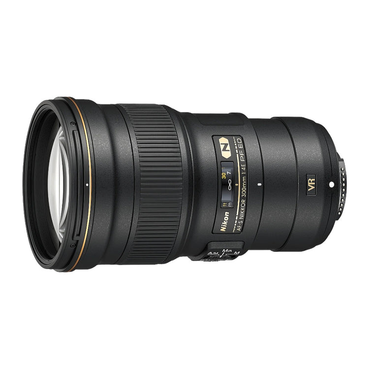 Brugt Nikon AF-S NIKKOR 300mm f/4E PF ED VR i sort fra Nikon - testet og certificeret hos Green.dk