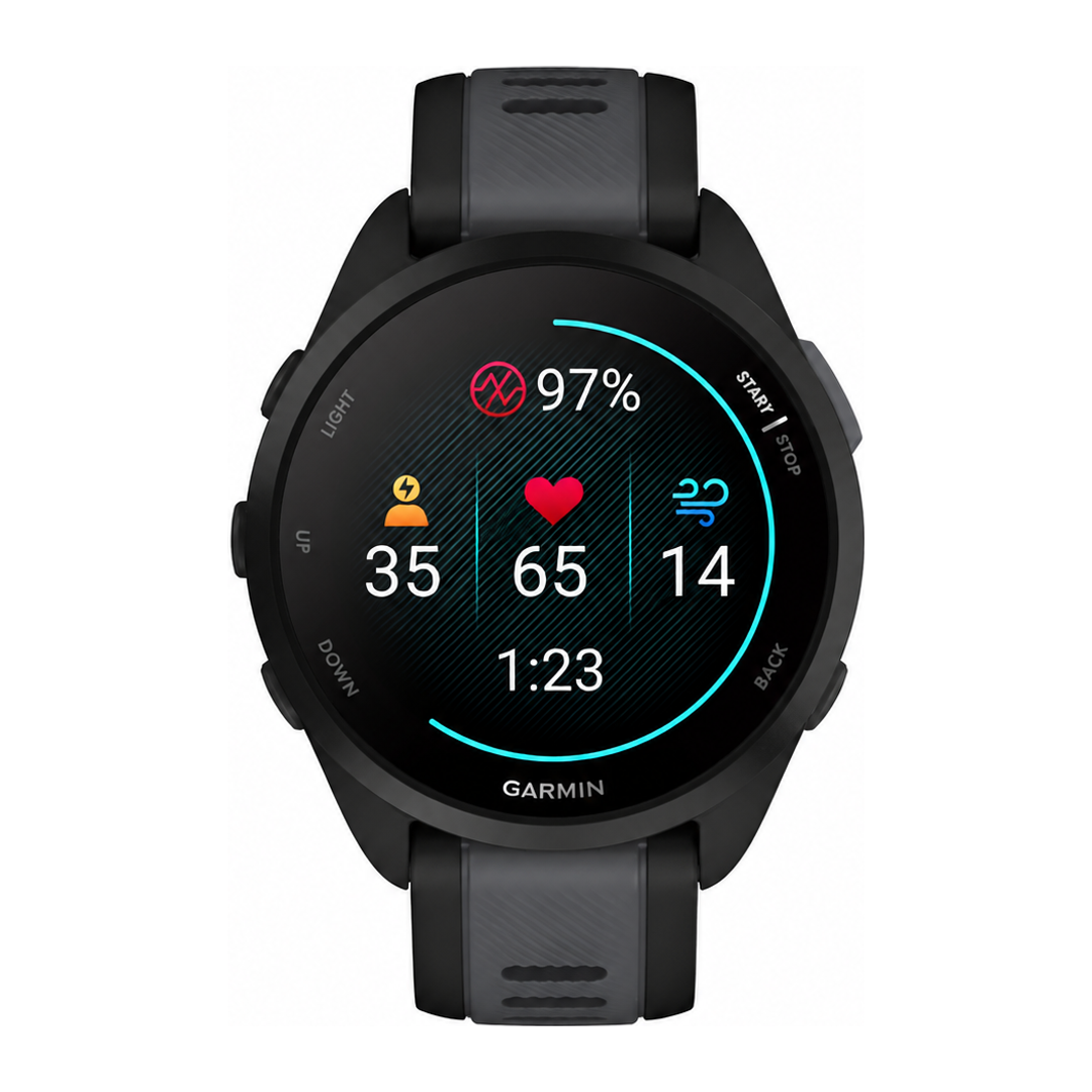 Garmin Forerunner 165 – sort