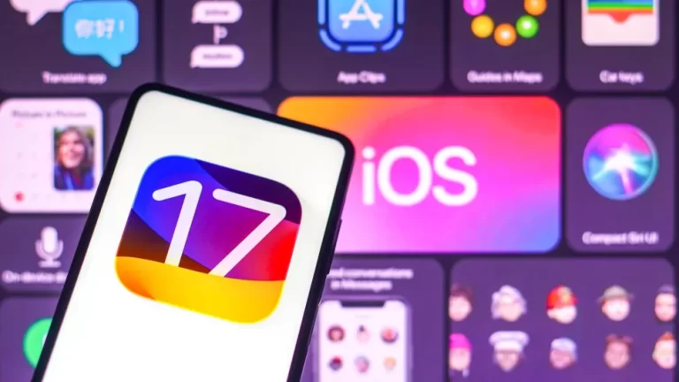 iOS 17 opdatering